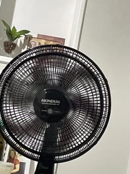 Detalhe do ventilador