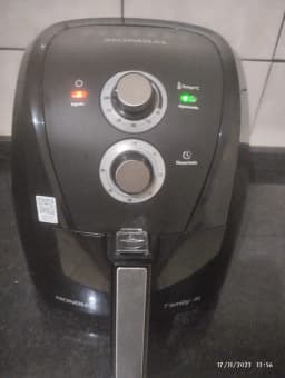 Air fryer vista superior